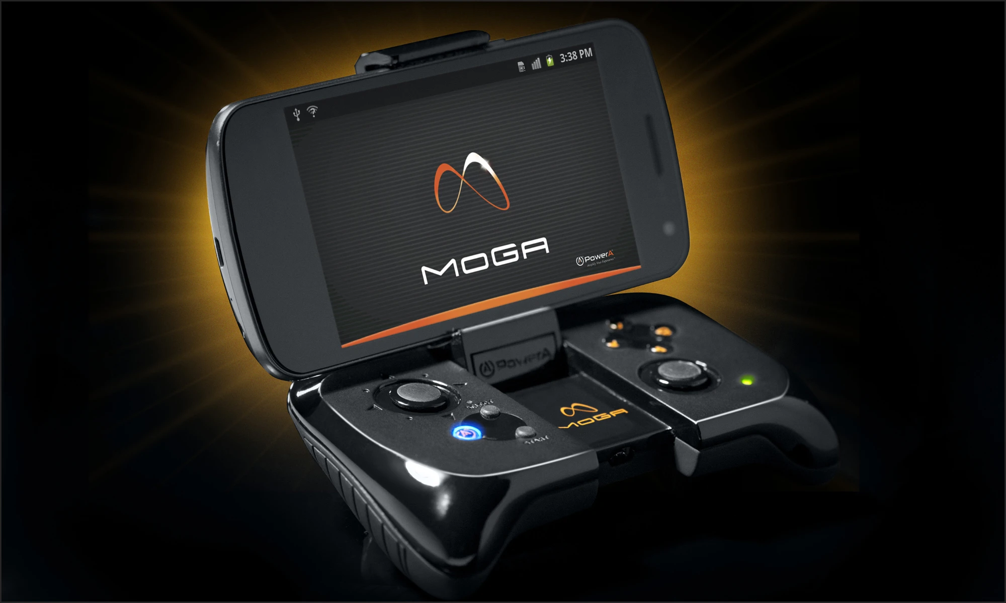 The PowerA MOGA provides a tactile response not found with a touch screen