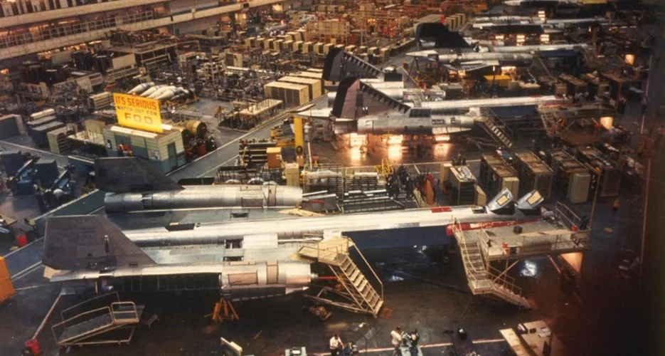 Only 32 SR-71s were built