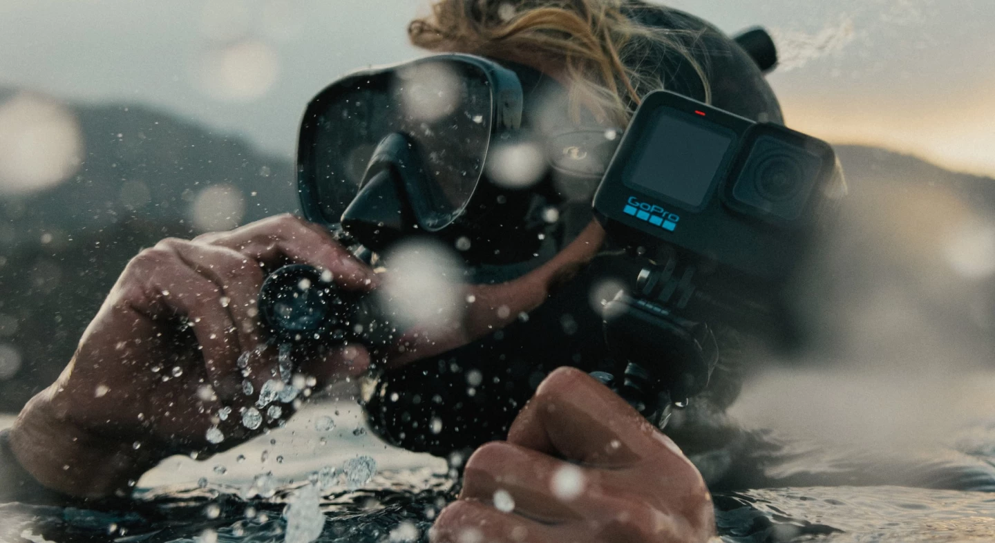 The Hero 11 Black is waterproof to 33 feet