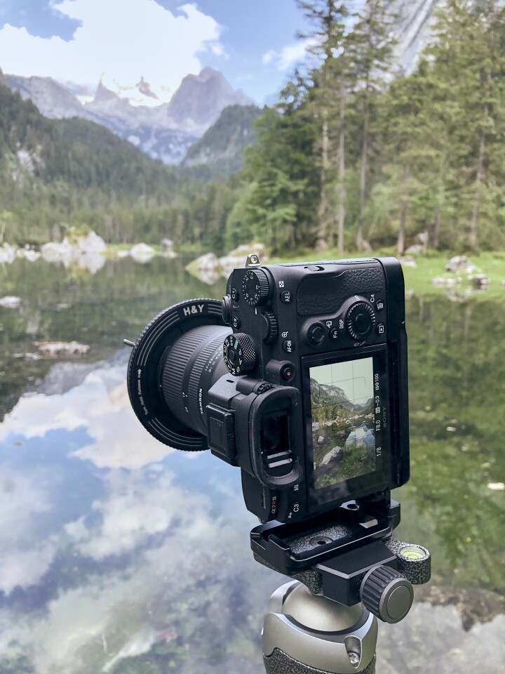 Landscape photographers will enjoy the high-quality, variable diameter RevoRing Neutral Density + Circular Polarizer all-in-one attachment