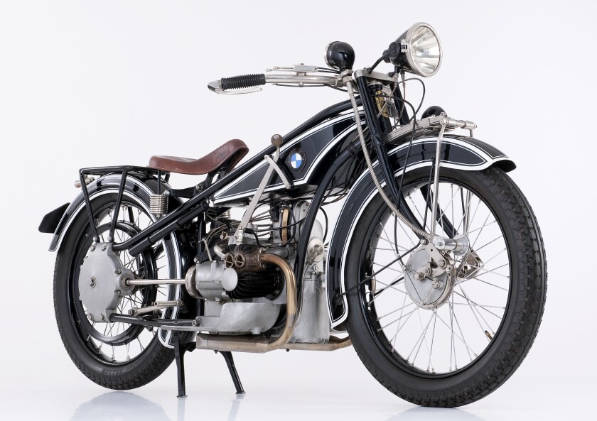 The beginning of a dynasty. BMW's R32 of 1923. Image courtesy BMW archives.