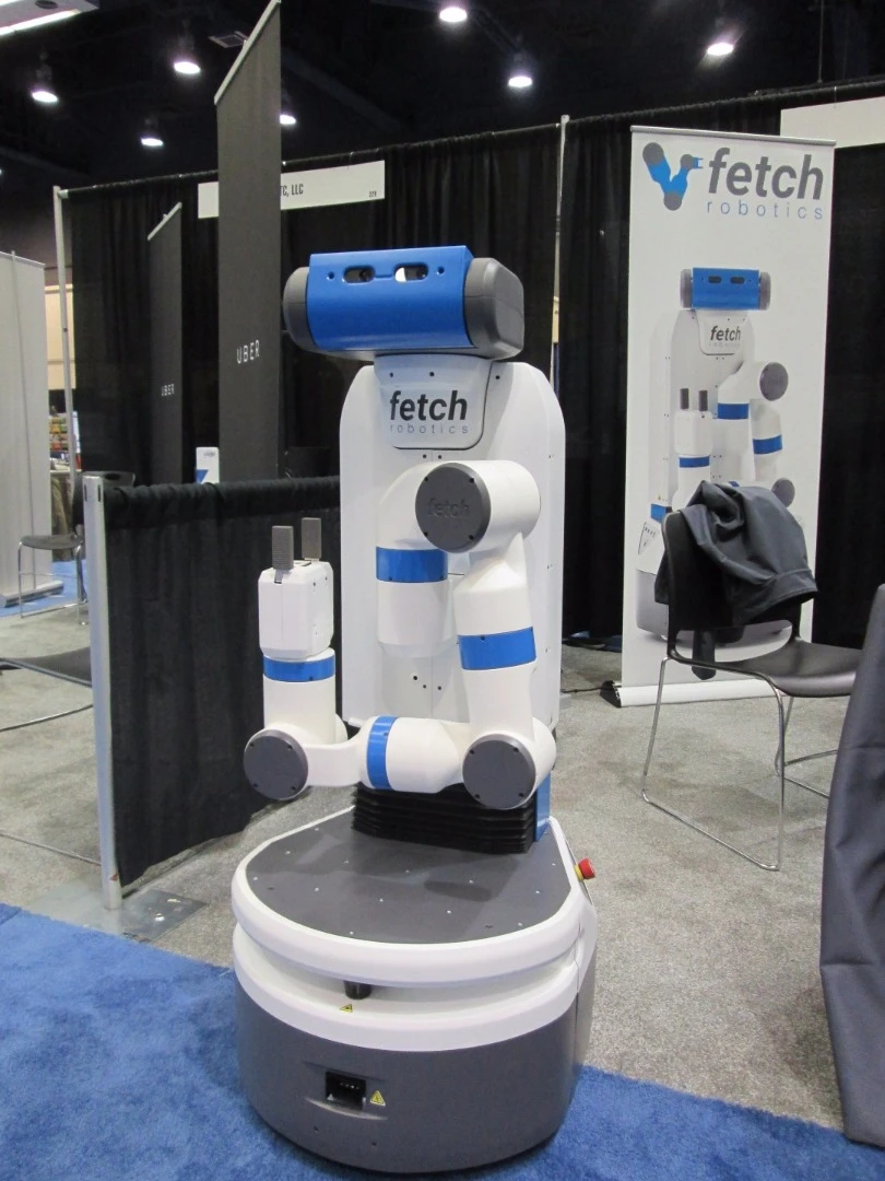 The Fetch manipulator robot is designed for warehouse work