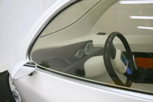 The non-functioning fiberglass mock-up of the C-1 (Photo: Randolph Jonsson/Gizmag)