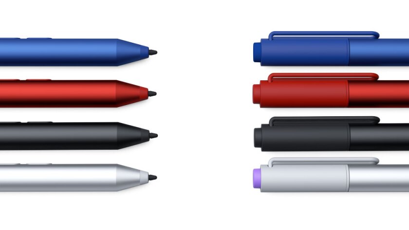 New color options for the Surface Pen