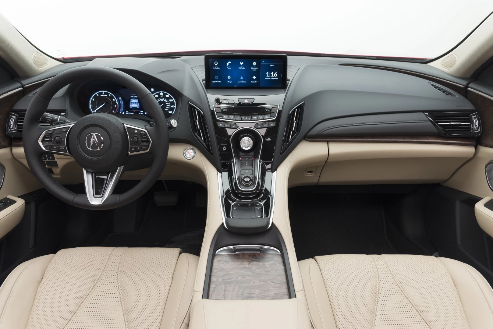 Interior of the Acura 2019 RDX