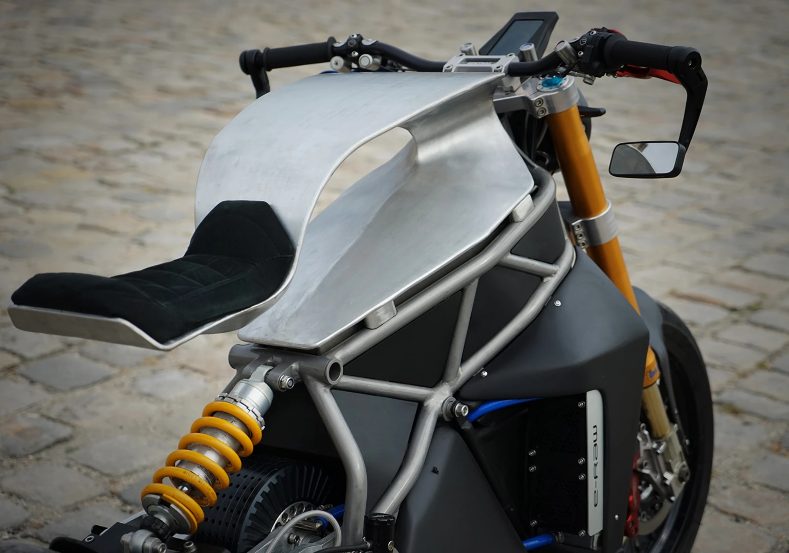 Ohlins suspension and nice brakes, but no traction control