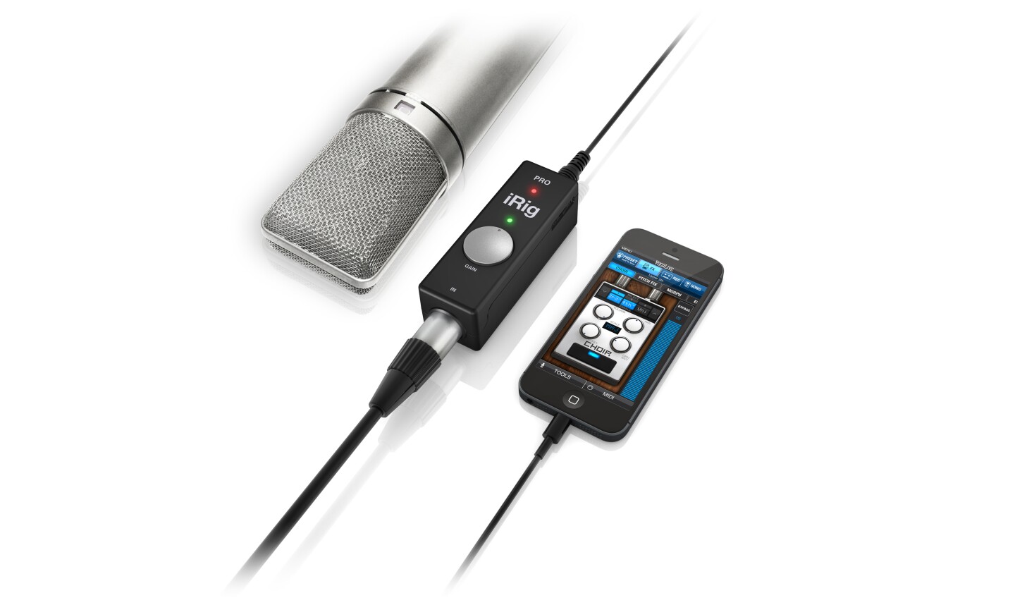 IK Multimedia launches the iRig PRO allinone audio and MIDI interface for iPad