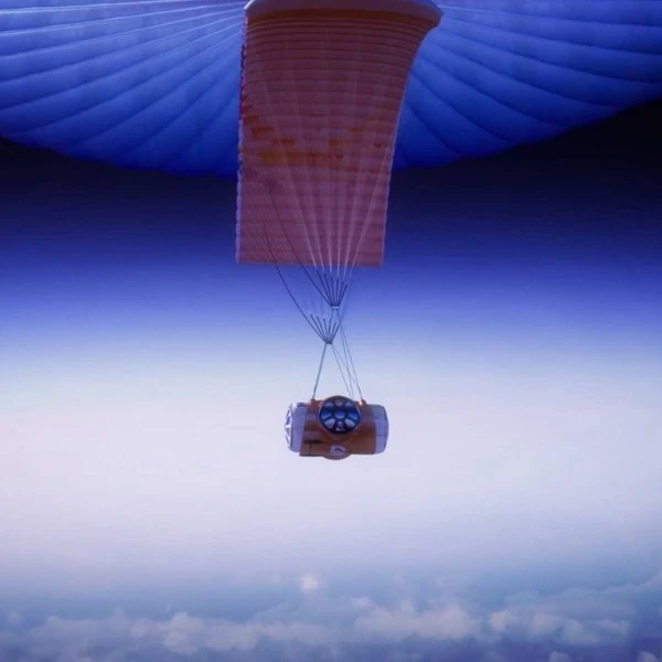 The company's first test has been successful (Image: World View Enterprises)