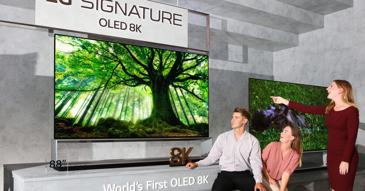 LG's 88-inch 8K OLED TV opened up to global buyers