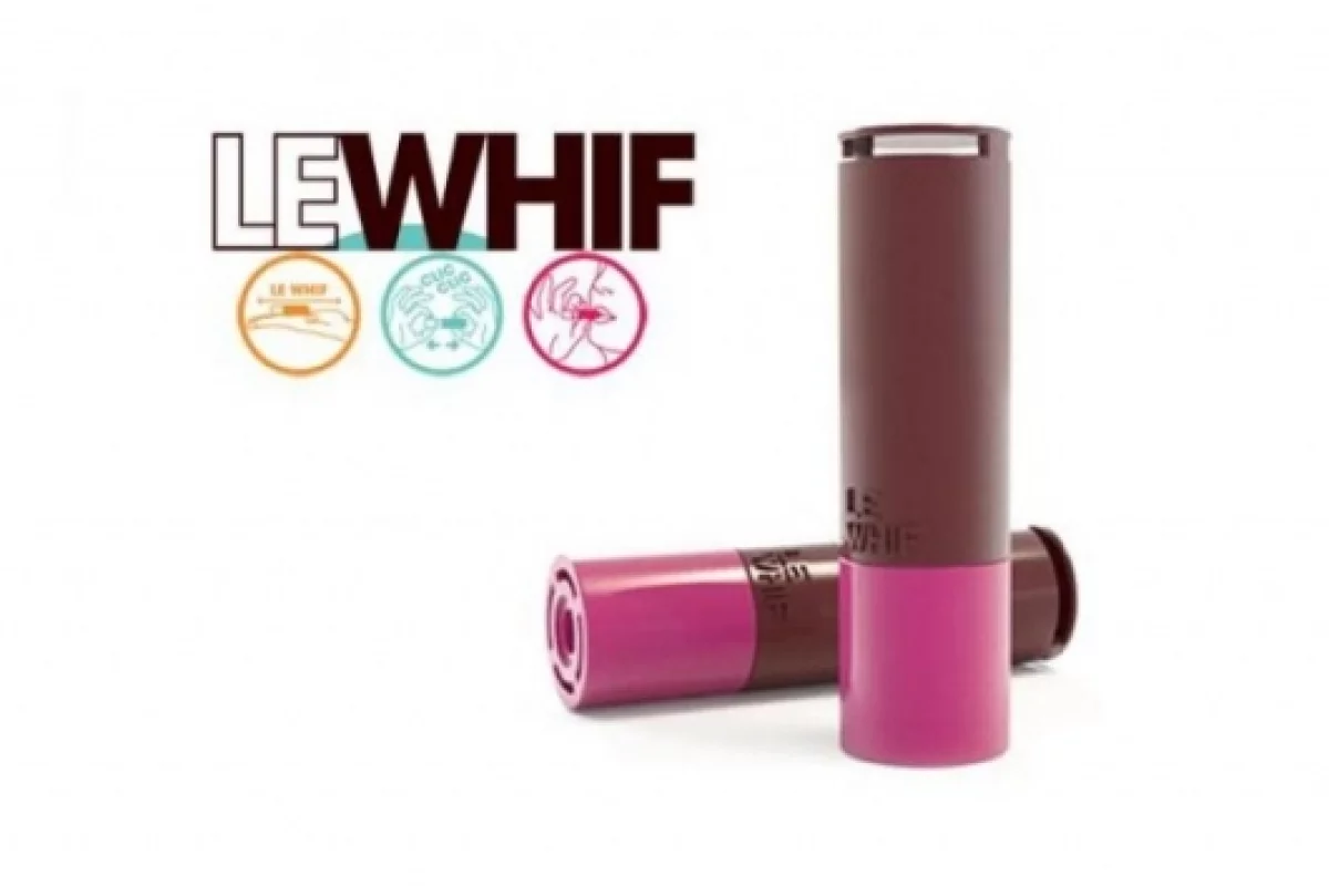 Le Whif and illustrated instructions on how to use it