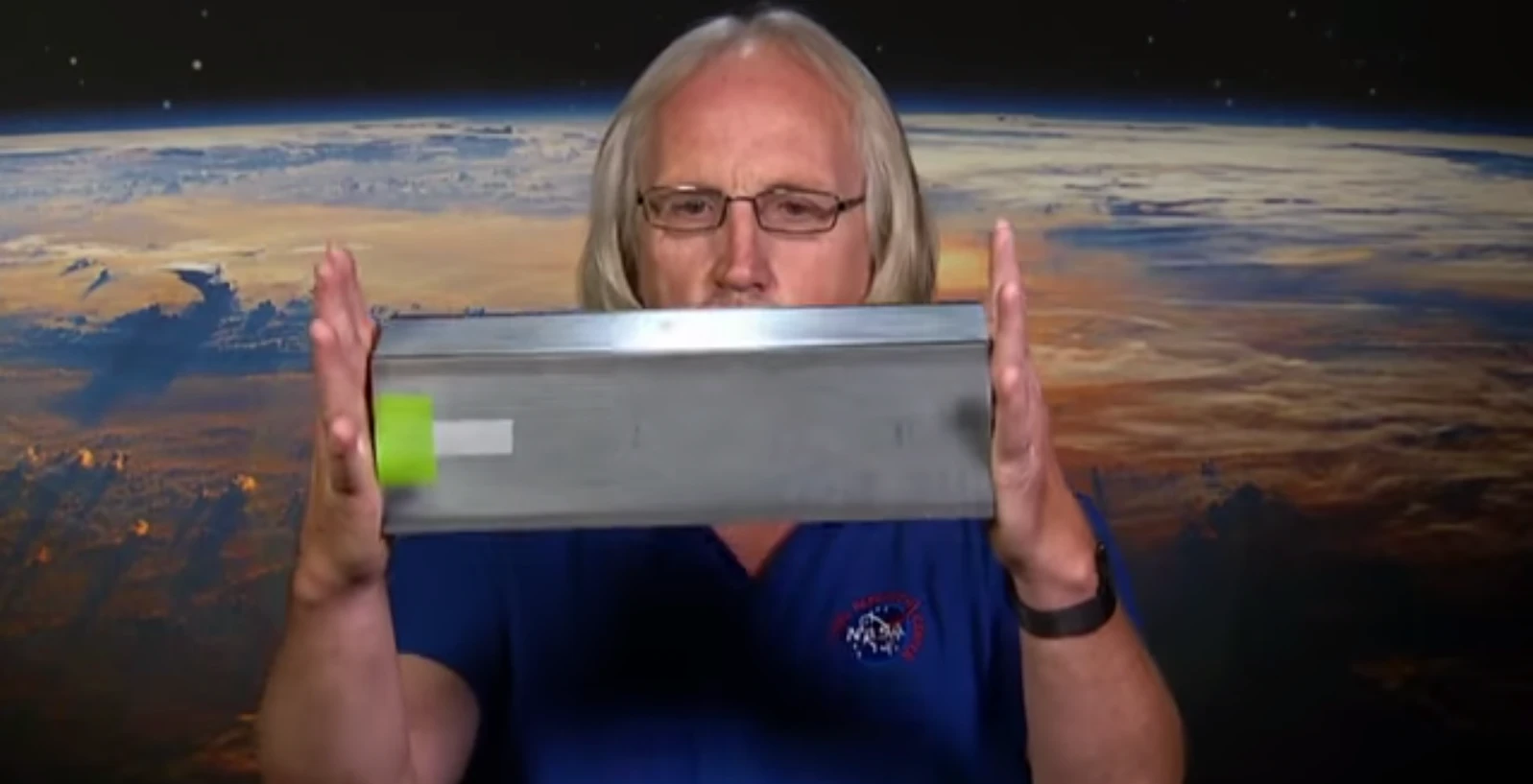 A cubesat blank is the same size as TechEdSat-4 (Image: NASA)