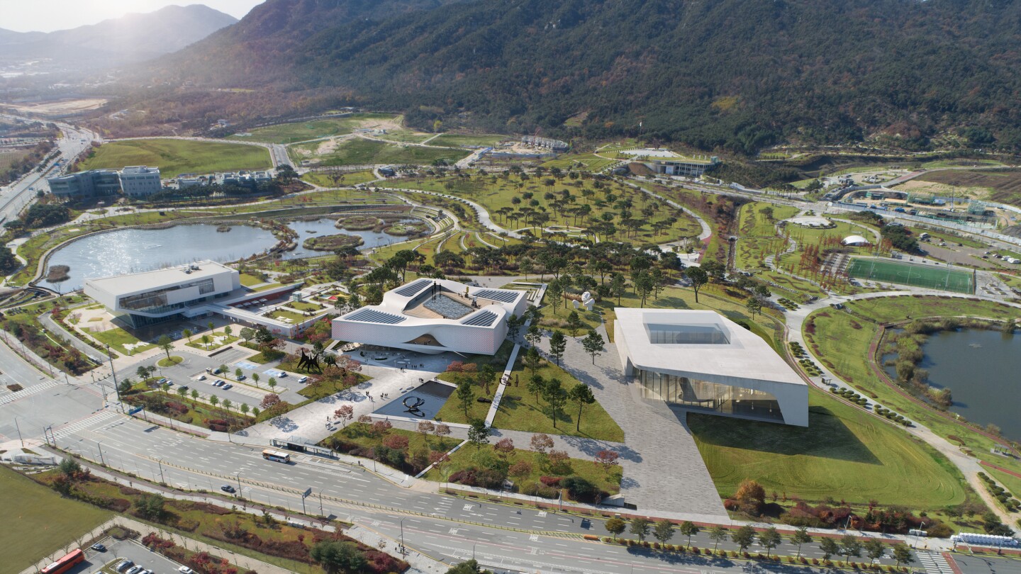 UNStudio aims to make Chungnam Art Museum a Zero Net Energy building