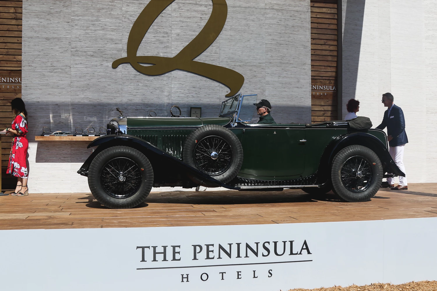 The FIVA Award at The Quail in 2019 went to this 1931 Bentley 4-Litre owned by Terry & Darlene Larson of Arizona