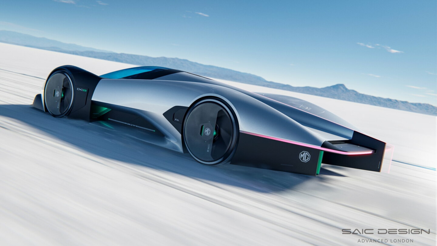 The EXE181 certainly looks fast