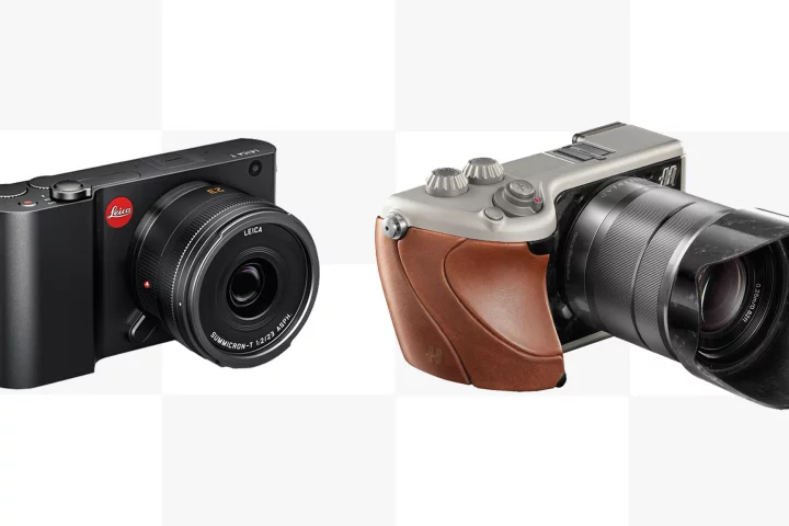Gizmag compares the specs of the Leica T and Hasselblad Lunar luxury mirrorless cameras