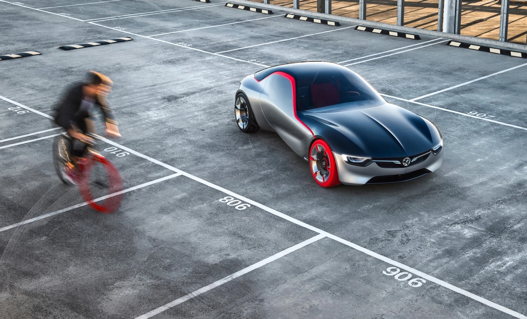 The GT Concept has a low center of gravity to help with handling