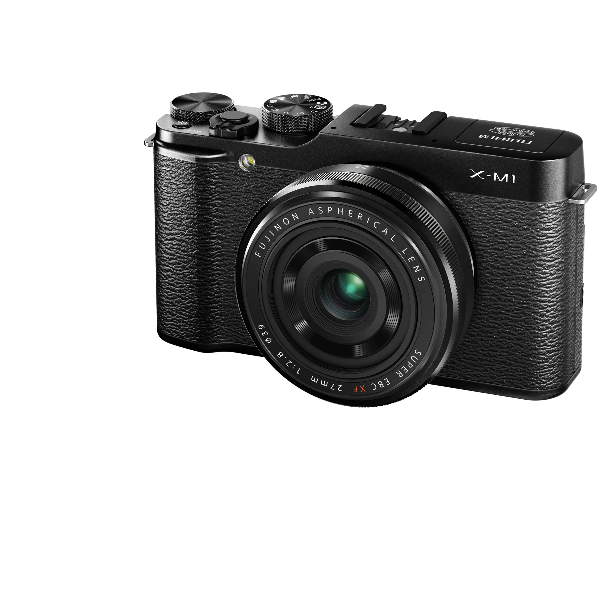 The X-M1 is compatible with all X-mount lenses