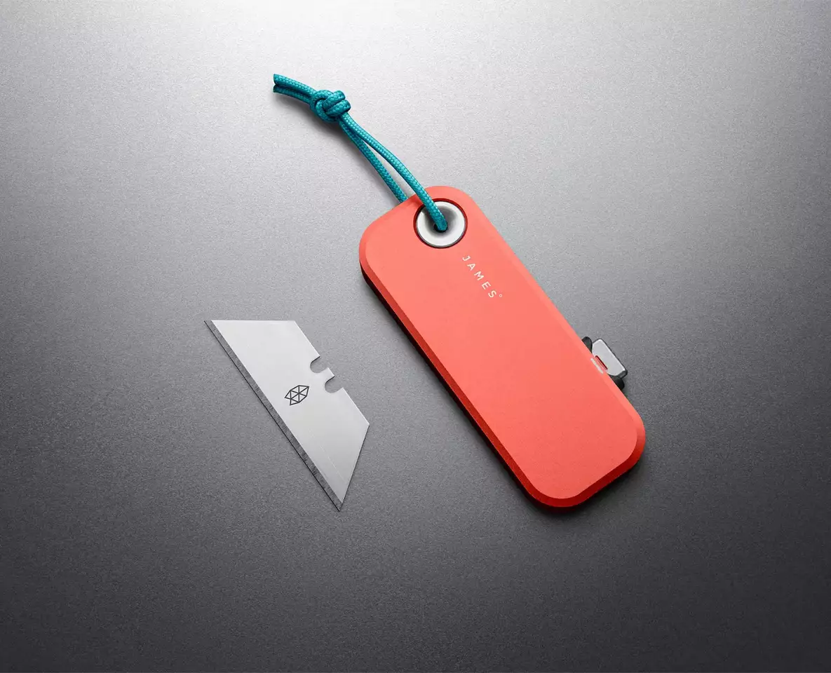The James Brand says its newly introduced Palmer knife offers ultimate everyday utility