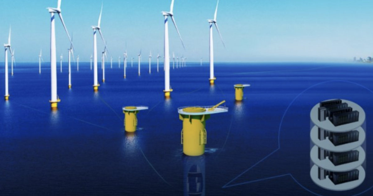 China launches world's first wind-powered underwater data center