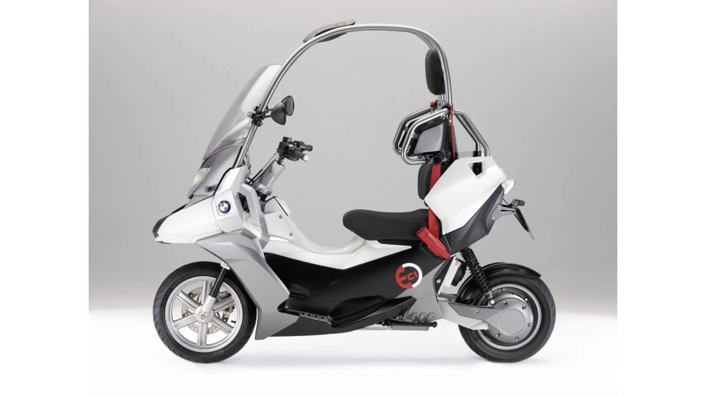 The BMW C1-E scooter concept