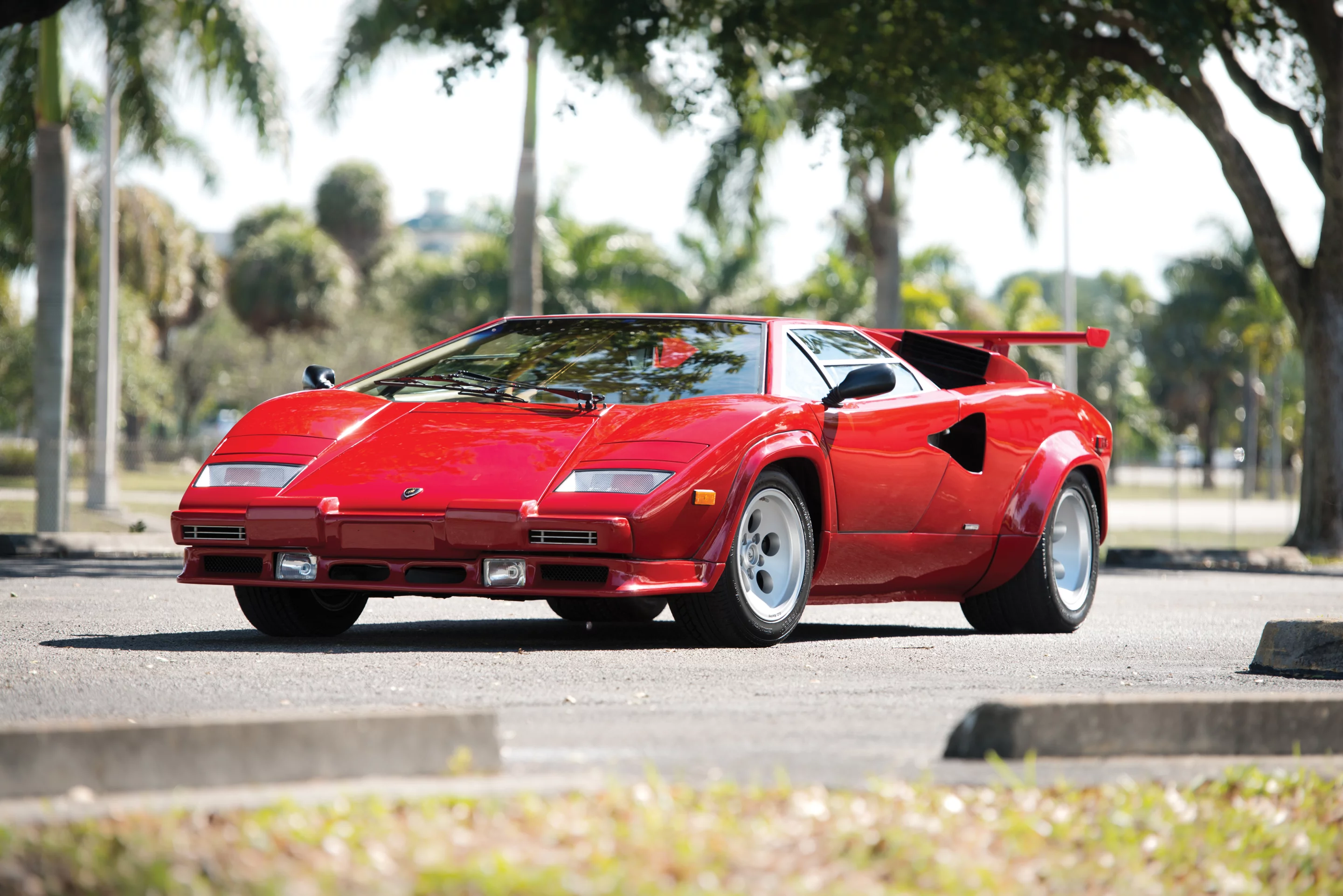 The 1986 Lamborghini Countach 5000 Quattrovalvole sold for US$319,000 at last month's auction
