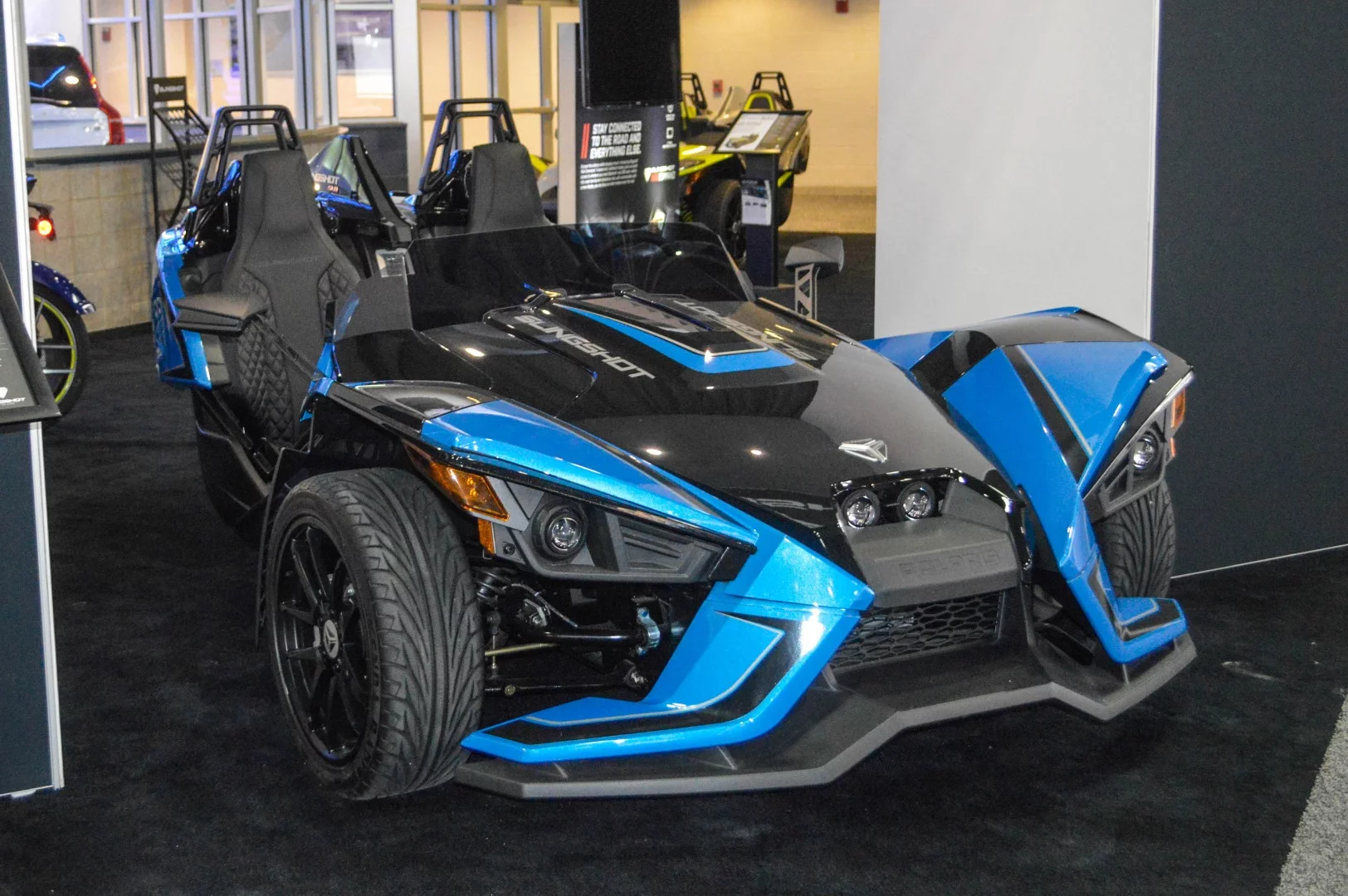 Polaris shows off its Slingshot three-wheeler
