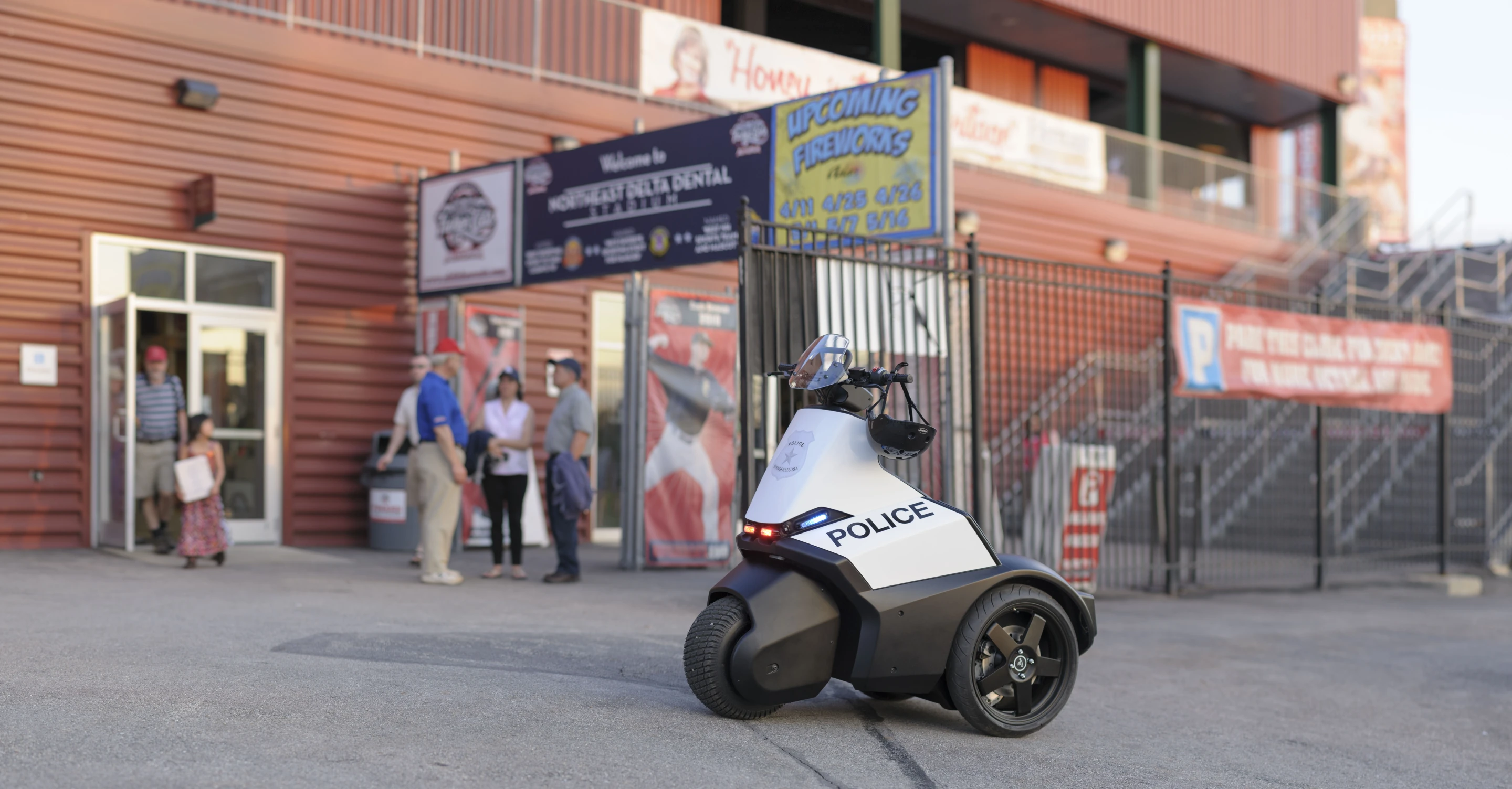 The SE-3 Patroller comes with Rider Detect technology, which disables the motors if a rider is not on the vehicle