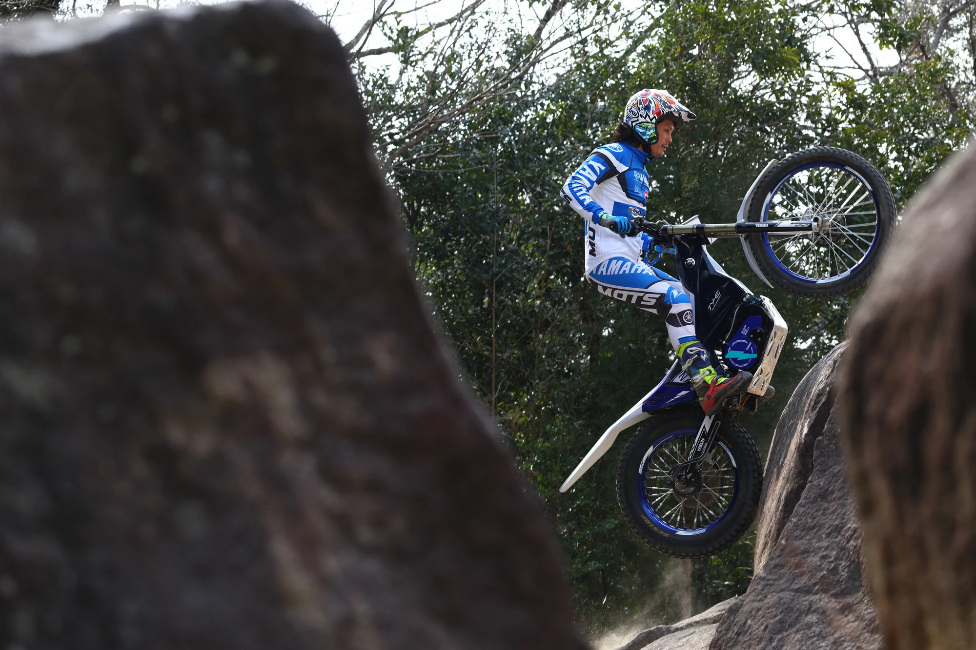 Trials rider Kuroyama Kenichi will compete in the Trial World Championship with the TY-E 2.0