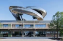 Fenix is a new museum in Rotterdam, the Netherlands, that's topped by an eye-catching observation point called the Tornado