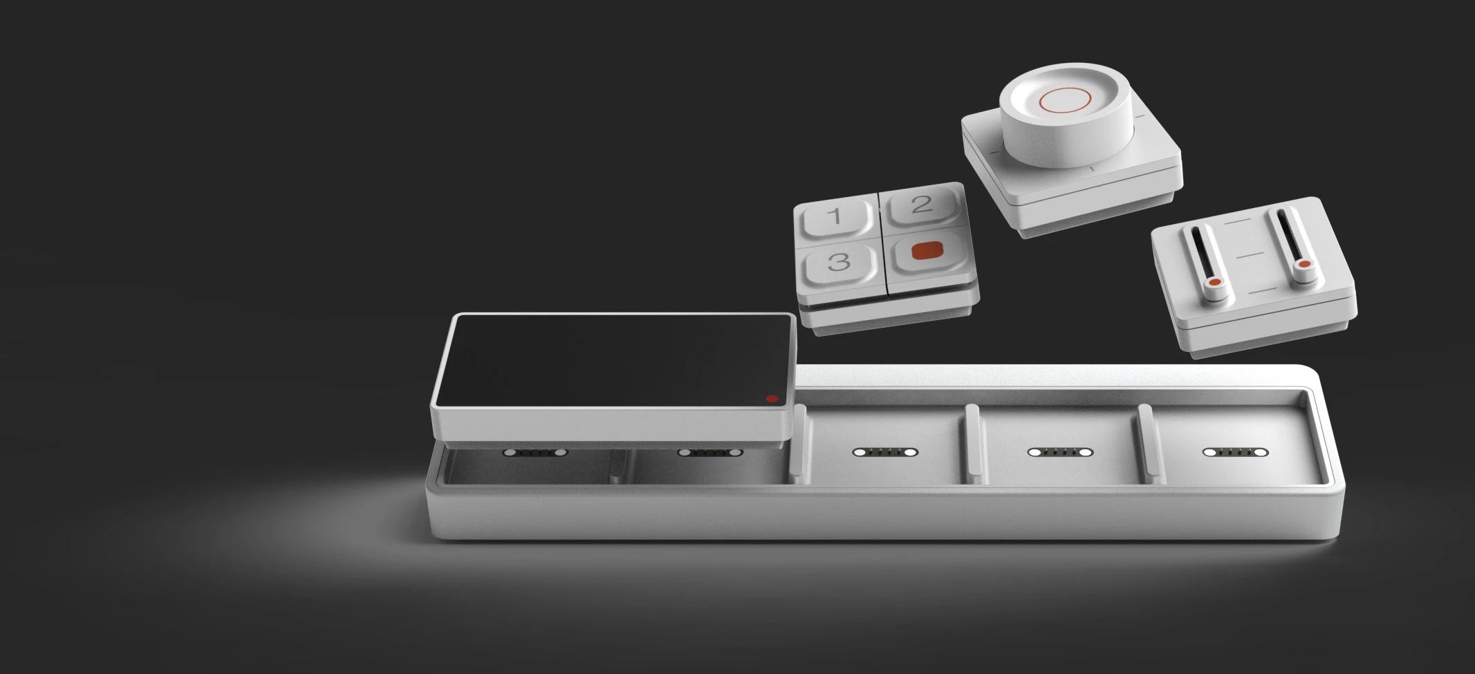 You can slot modules onto the Re-Imagine in any configuration you like – as long as you include the screen