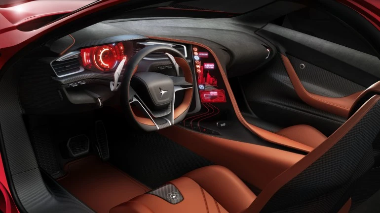 The Vulcano's cabin is very driver focused