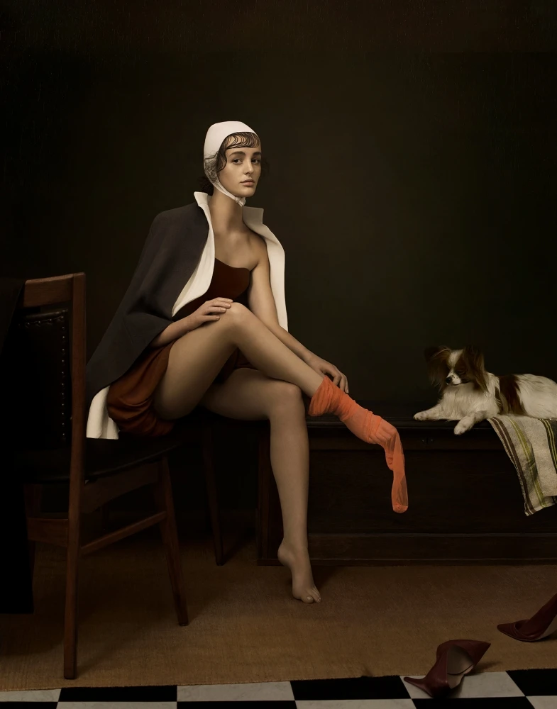 Grand Prize Winner, 1st Place, Professional, Fine Art. A series that reinterprets classic paintings using modern fashion and photography