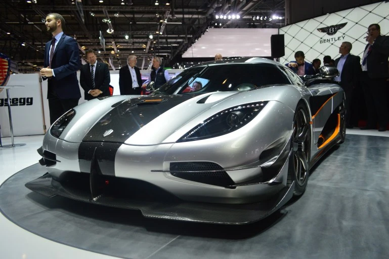 The radical One:1 became Koenigsegg's first megacar, with 1 megawatt (1,000 kW/1,341 hp) of output
