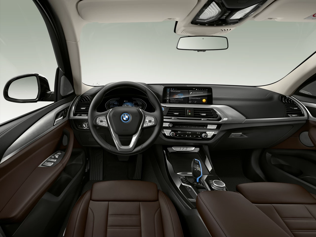 The iX3's cabin