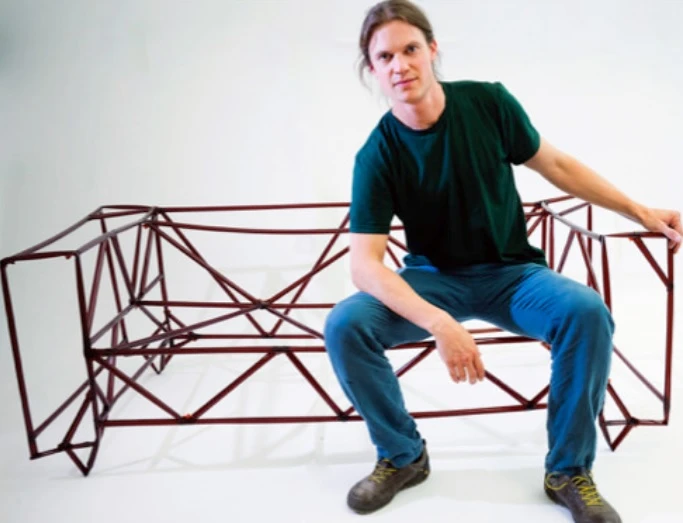 Protopiper can create full-size wireframe furniture models