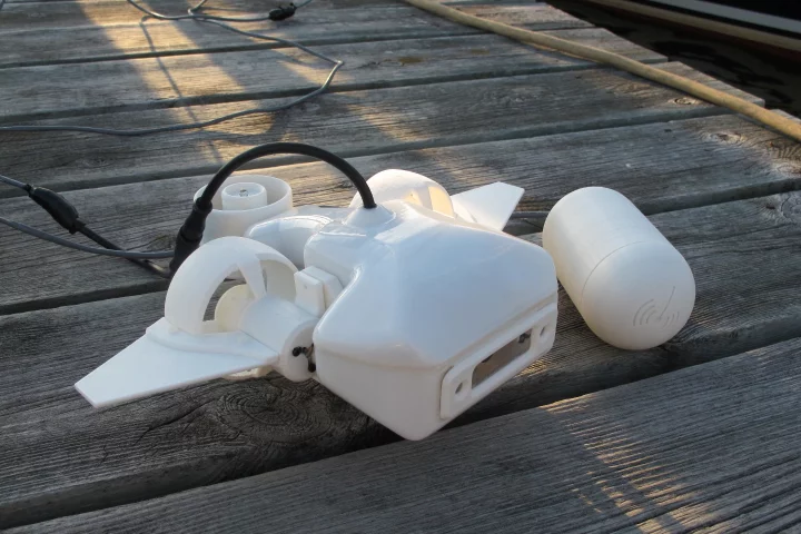 Fathom One is a low-cost underwater drone for explorers who don't want to get wet