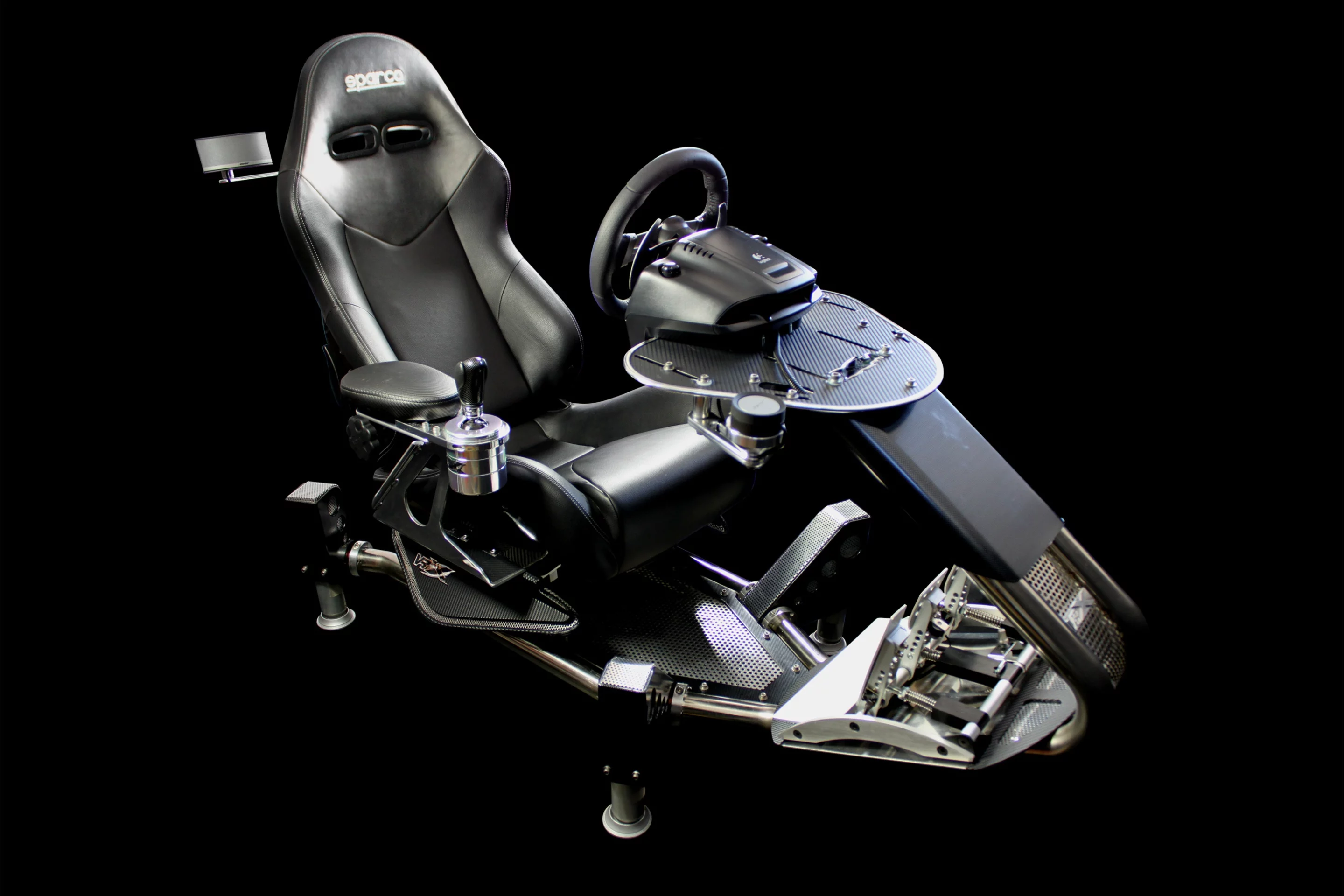 The VRX iMotion racing simulator