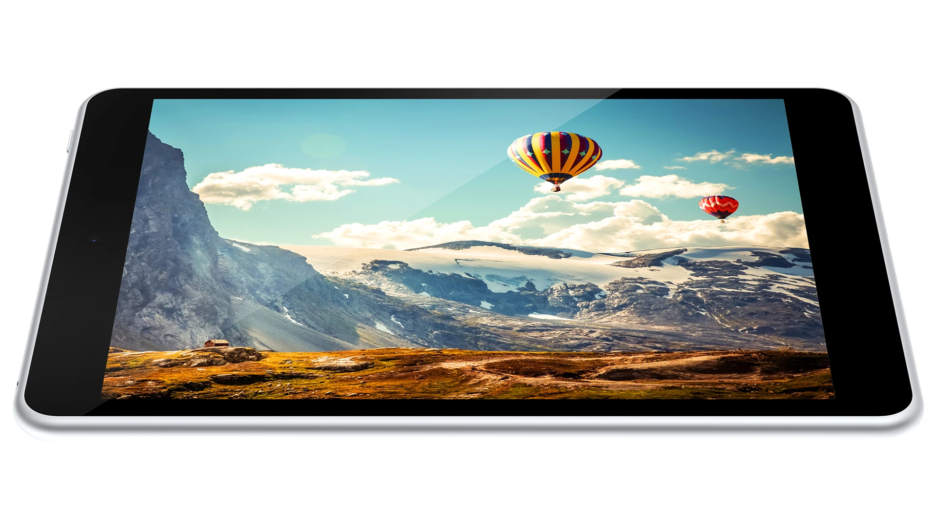 The tablet features a 7.9-inch 2,048 x 1,536 display