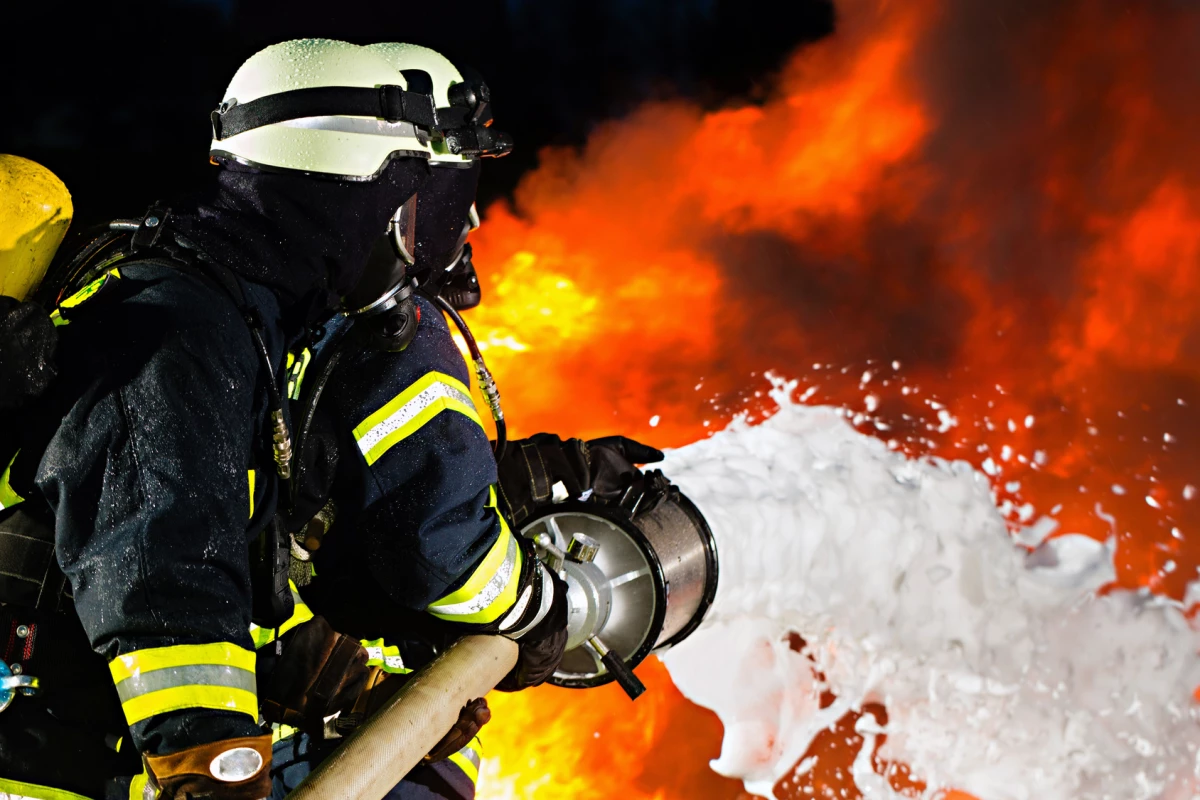 The study suggests that firefighters exposed to haloalkanes have an increased risk of brain tumors