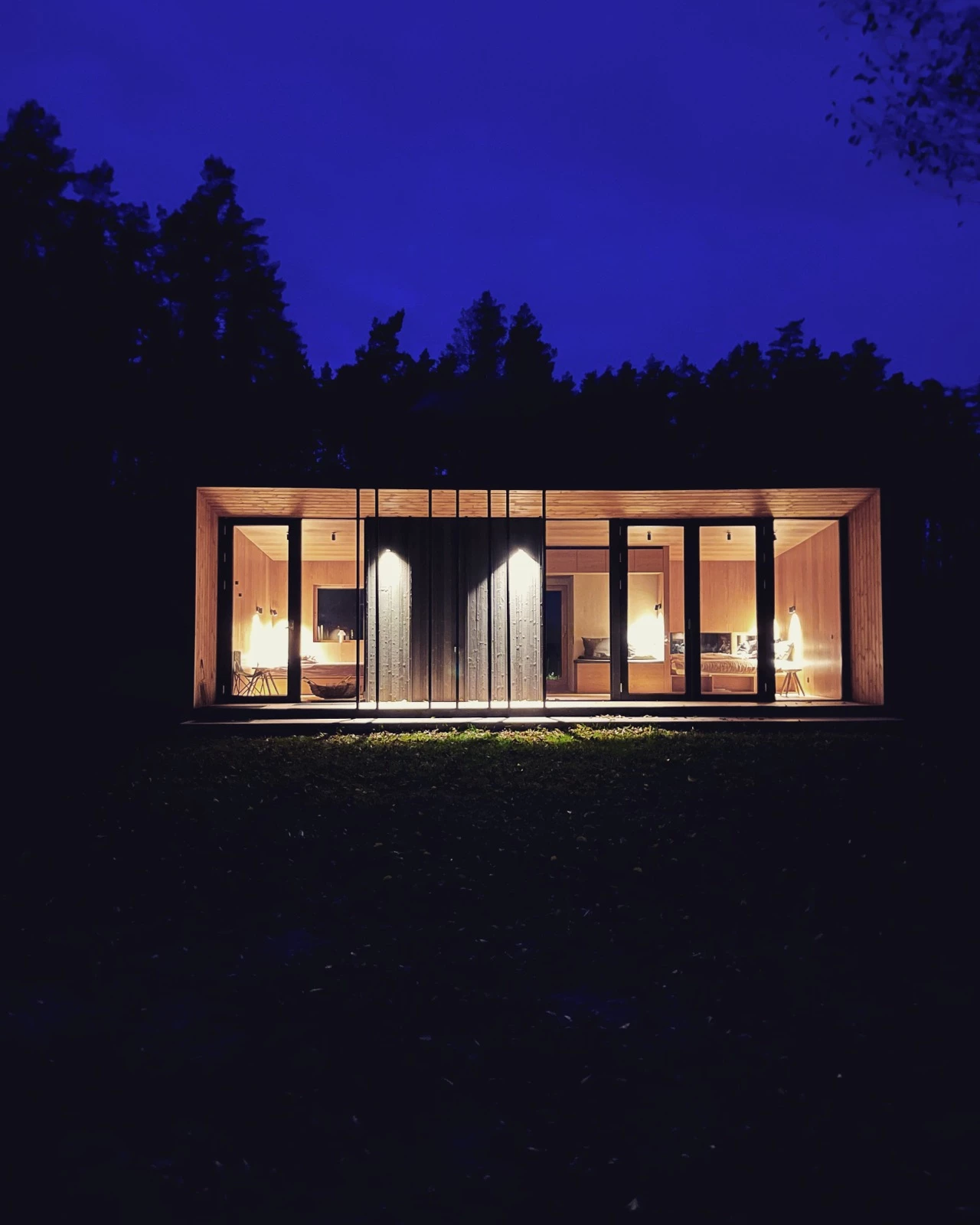 The Konga off-grid cabin costs $59,000 for the standard grid-based version and $73,000 for the fully off-the-grid model