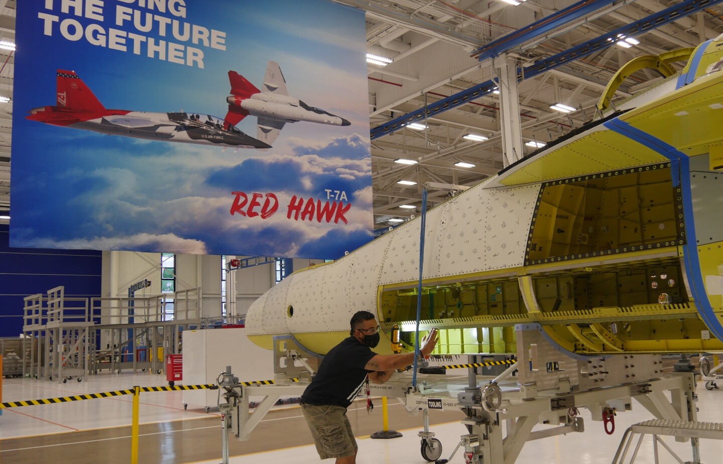 Built Continents Apart Sections Of T 7a Red Hawk Joined In Record Time Built Continents Apart Sections Of T 7a Red Hawk Joined In Record Time