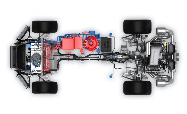 The Porsche 911 GT3 R Hybrid of 2011