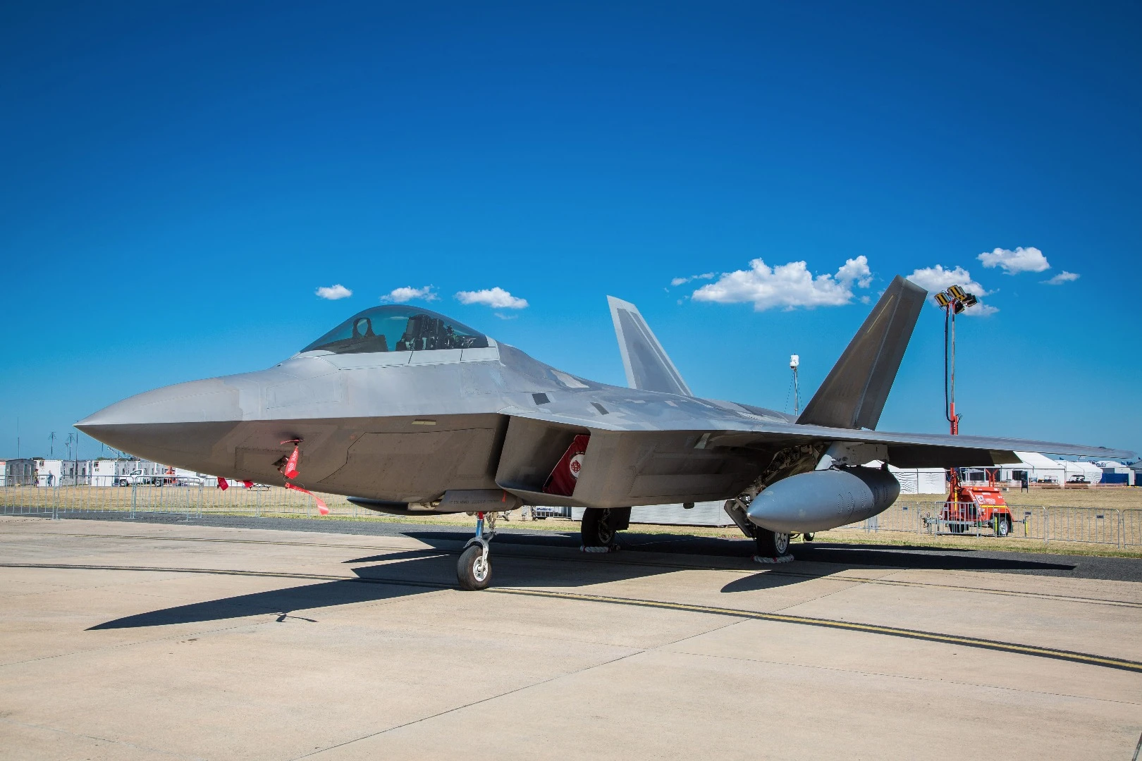 Lockheed Martin F-22 Raptor: the world's most expensive fighter jet at over US$400 million a pop.