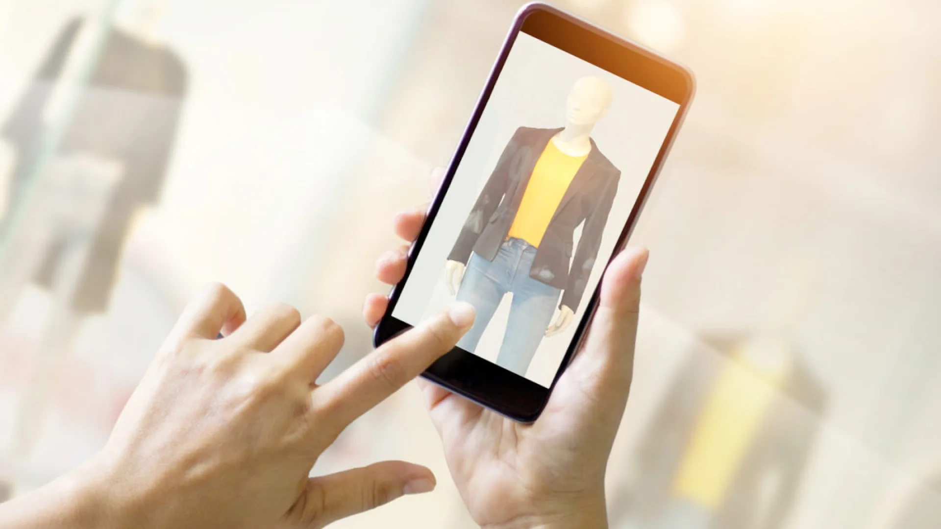 Clothes Style App Someone Using Experimental app lets your phone judge your fashion sense