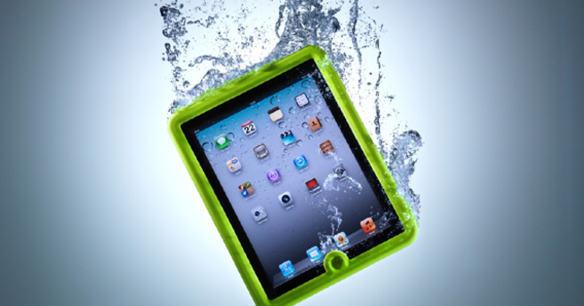 Lifedge case waterproofs and ruggedizes the iPad