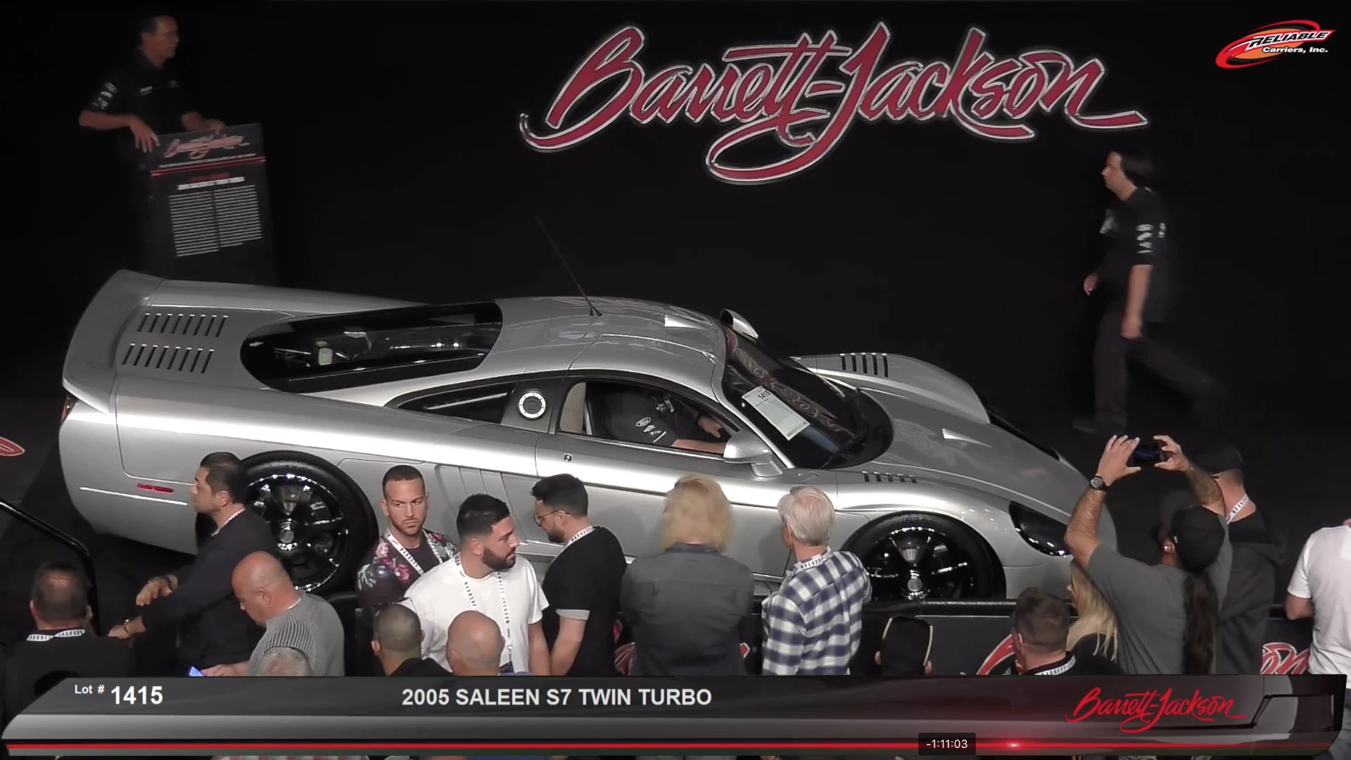 $687,500 | 2005 Saleen S7 Twin Turbo | Auction Link: Barrett-Jackson