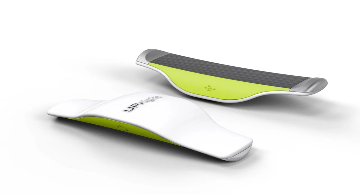 UpRight runs on a lithium-polymer battery that can be recharged via MicroUSB