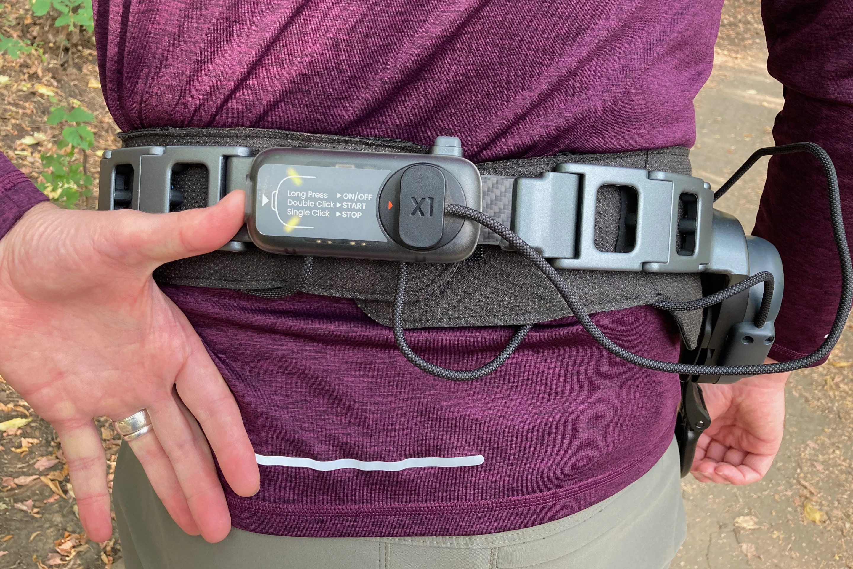 Accessing the power switch definitely requires a reach-around