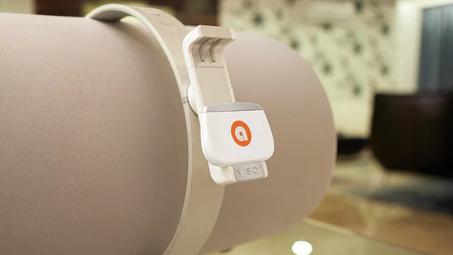 The skye system allows users to wirelessly play their music on devices that would not normally support Wi-Fi