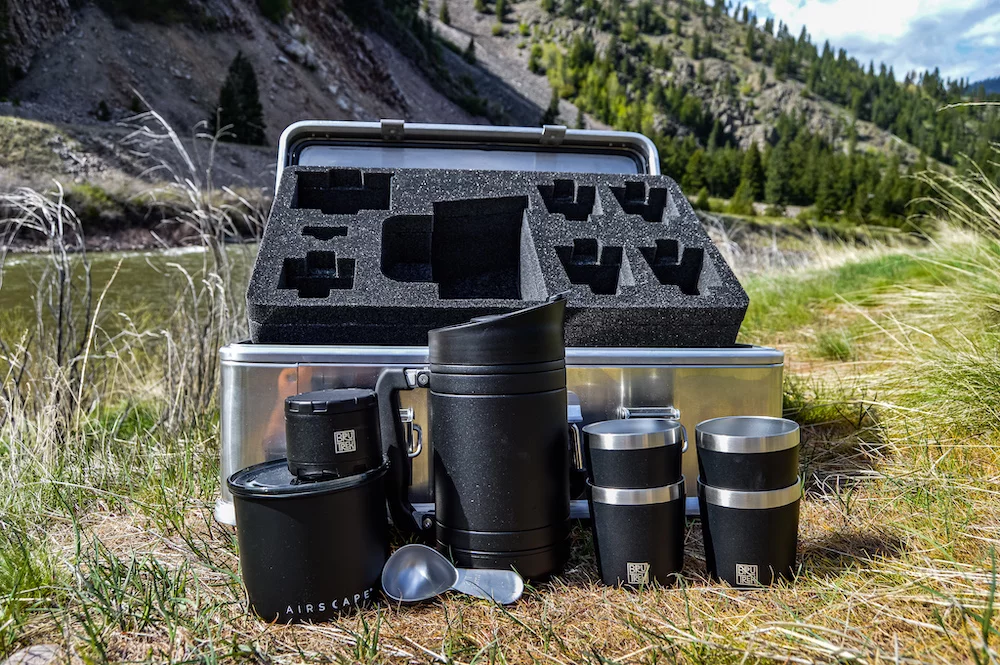 Planetary Designs offers the BruTrek Expedition kit with Obsidian or Red Rock colored gear